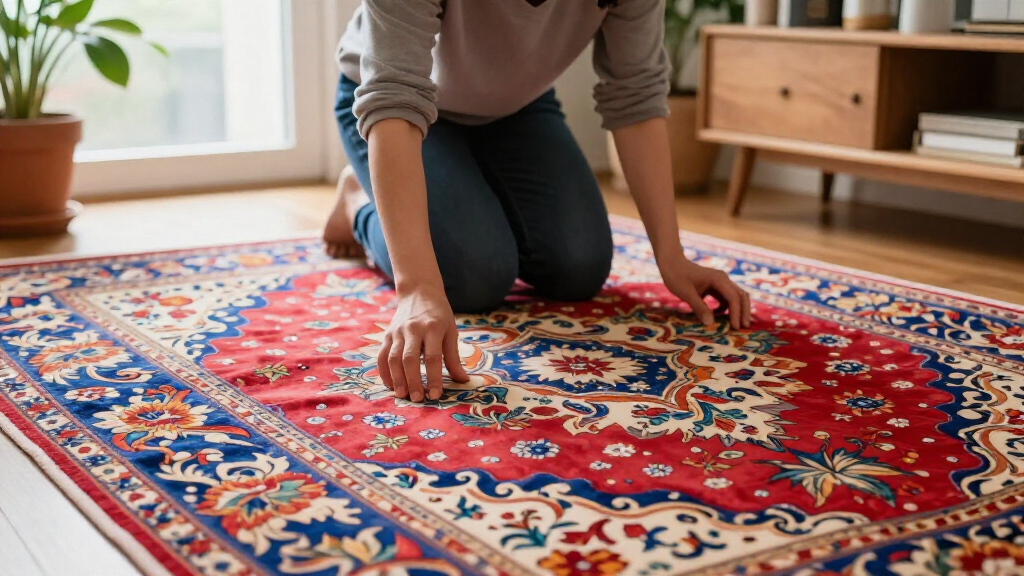 yilong chinese floral silk carpet