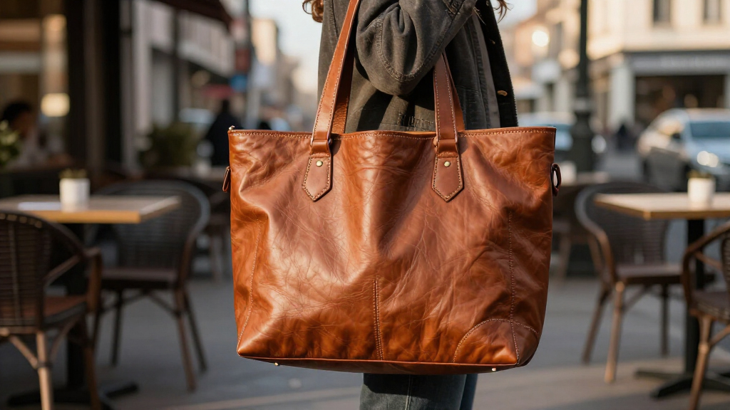 italian leather work tote bags for office