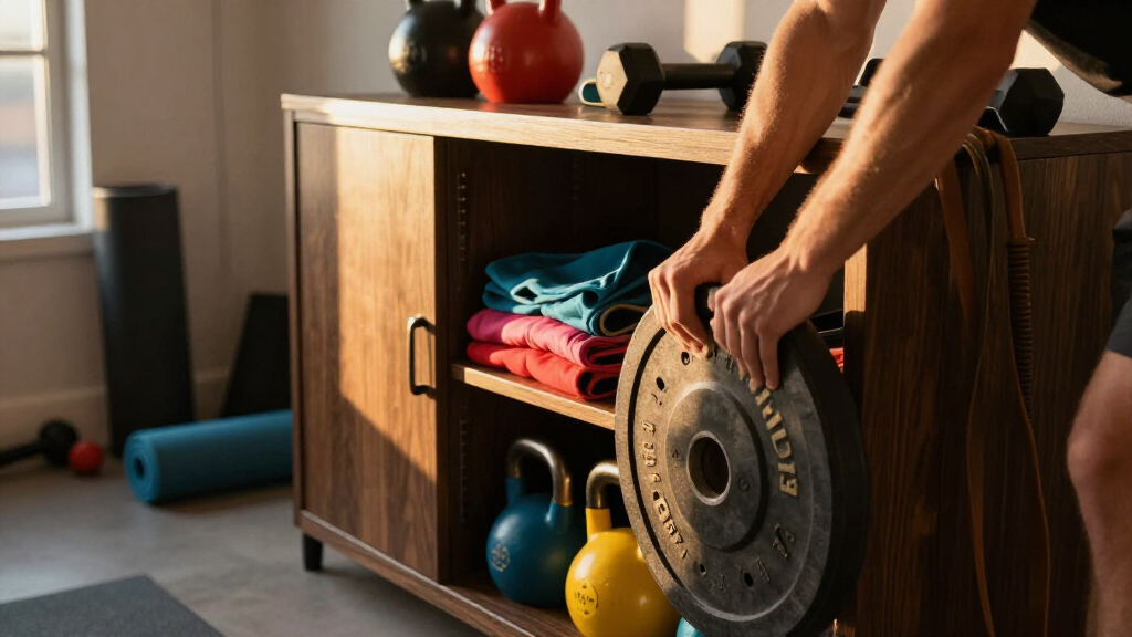 home gym storage cabinet heavy duty