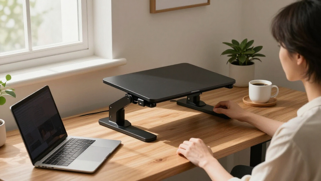 best standing desk converter for small desks