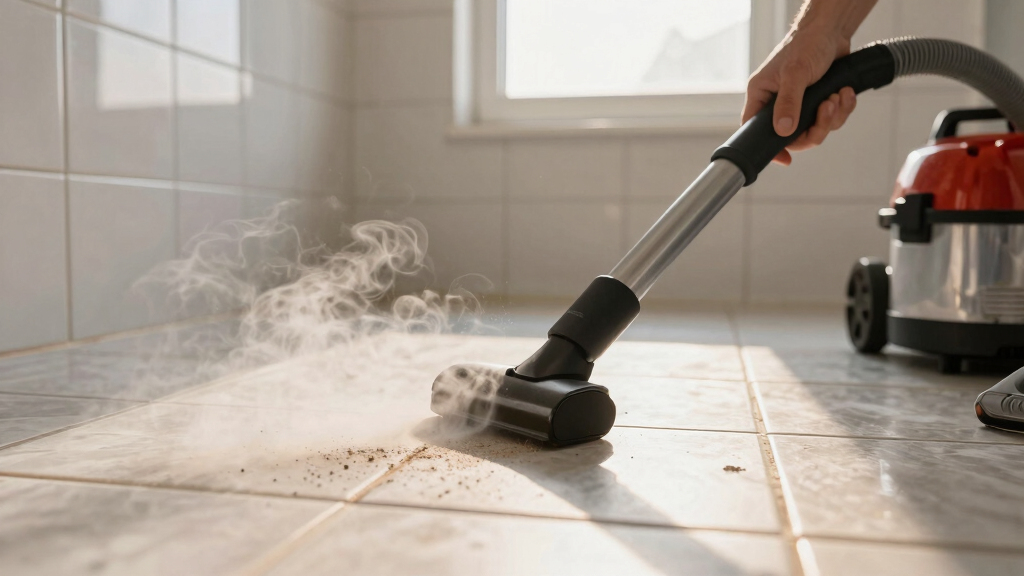 best canister steam cleaner for grout and tile