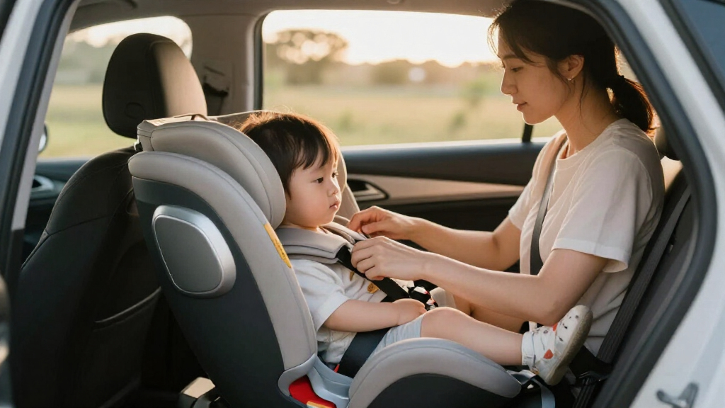 convertible car seat with slim profile