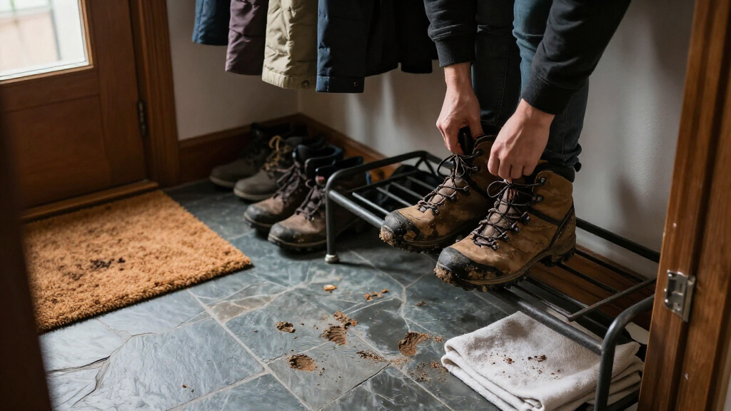 best shoe racks for muddy boots