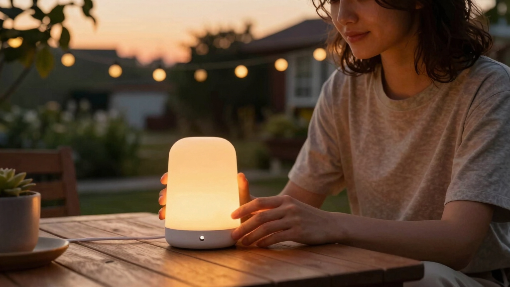 best smart sleep lamp with sunset mode