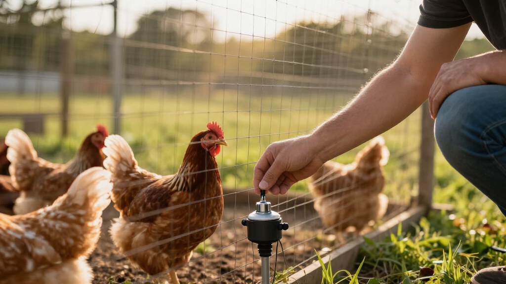 electric netting for poultry