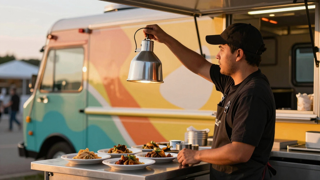best heat lamps for food truck service