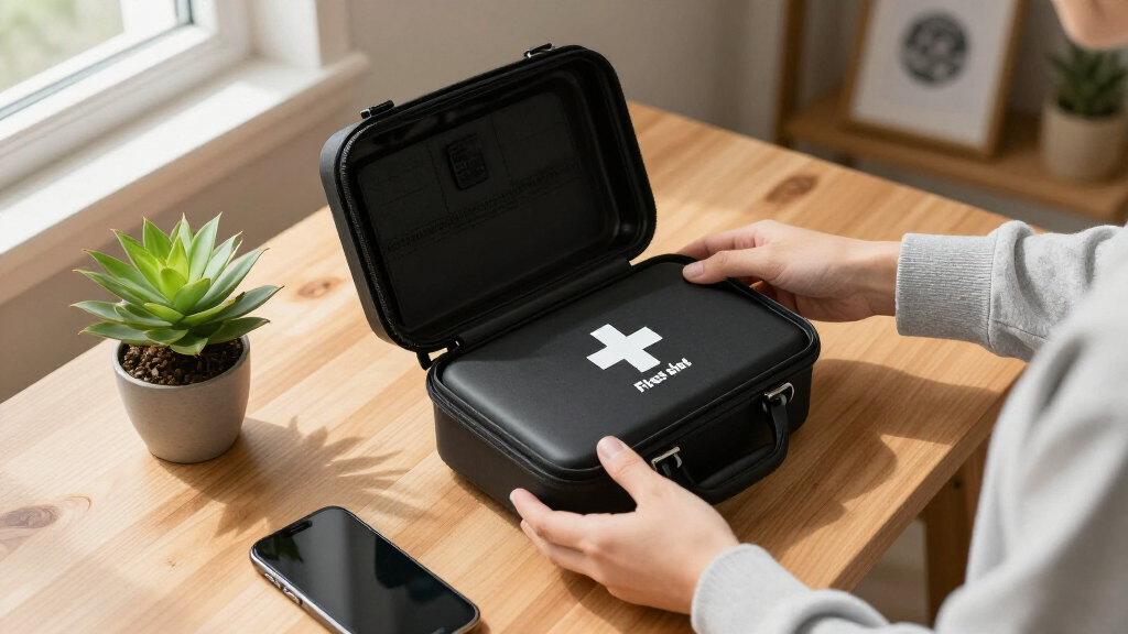 best home first aid kit wall mount case