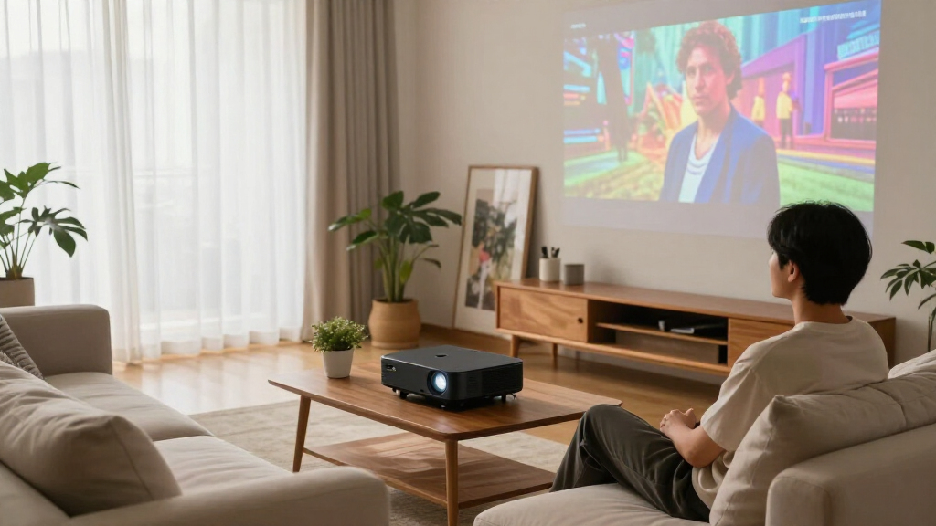 best 4k home projector for living room