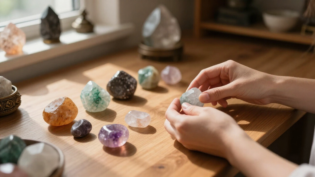 crystal energy healing sets