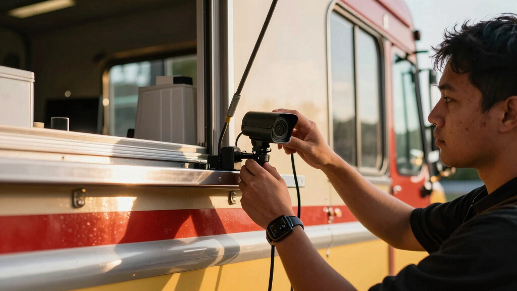 best wired security camera systems for food truck business