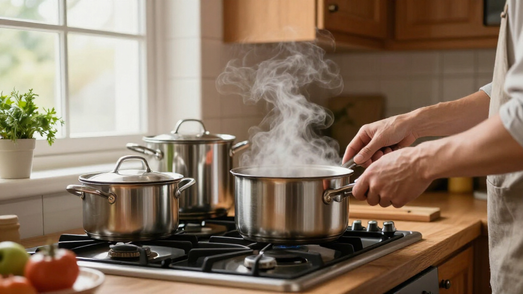 stainless steel cookware set under 500