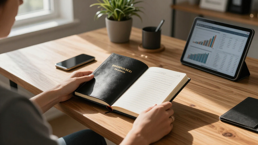 financial planning notebooks