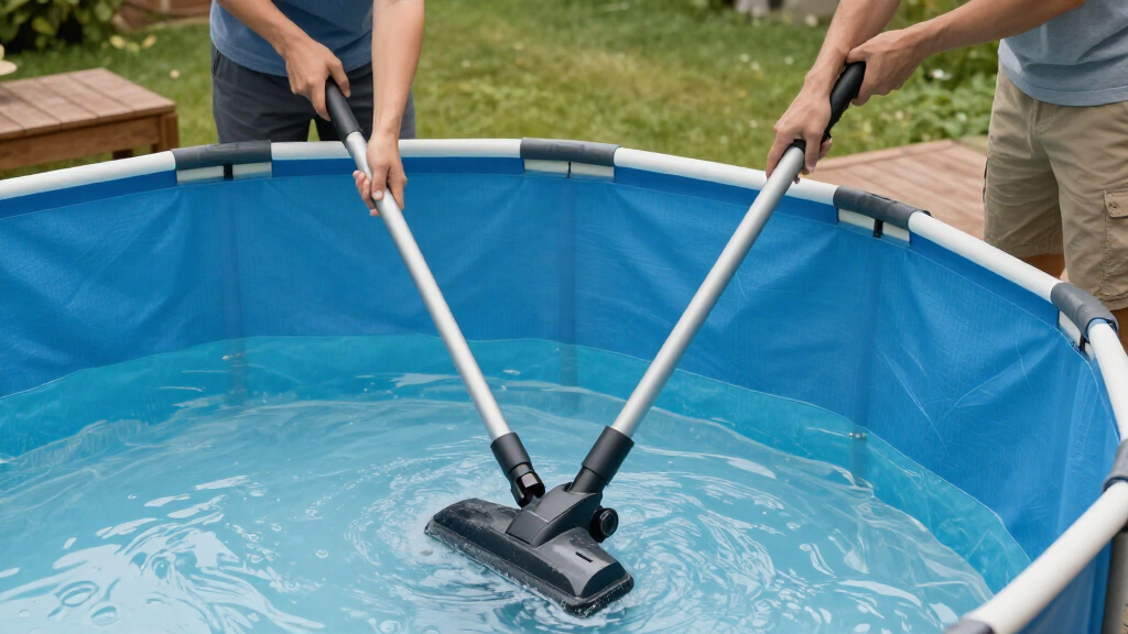 pool vacuum for above ground