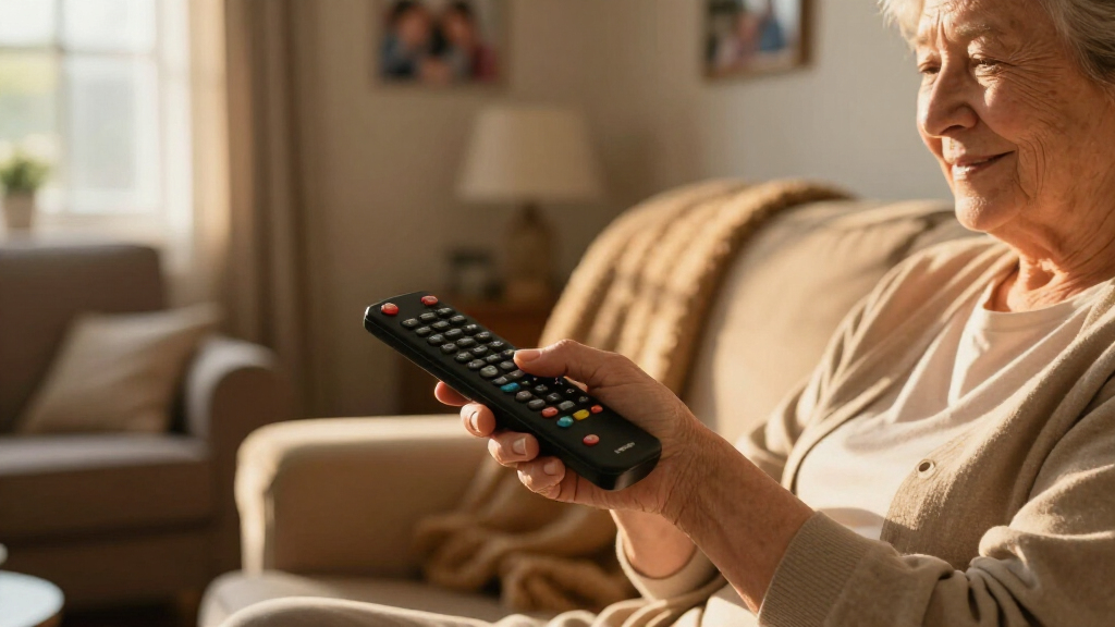 large-button remote controls for seniors
