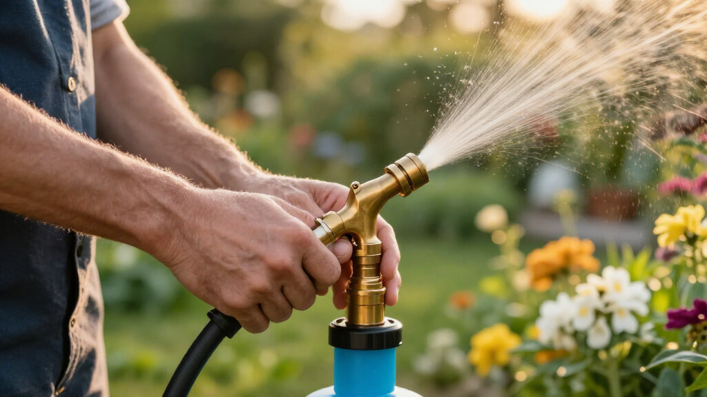 best brass nozzle set for garden sprayers