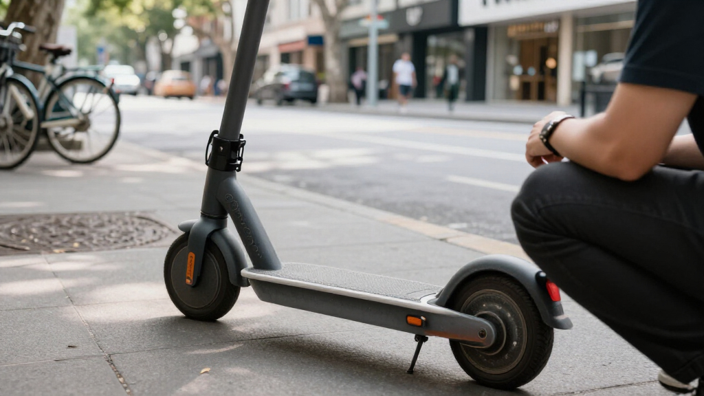 folding electric scooter for commuting