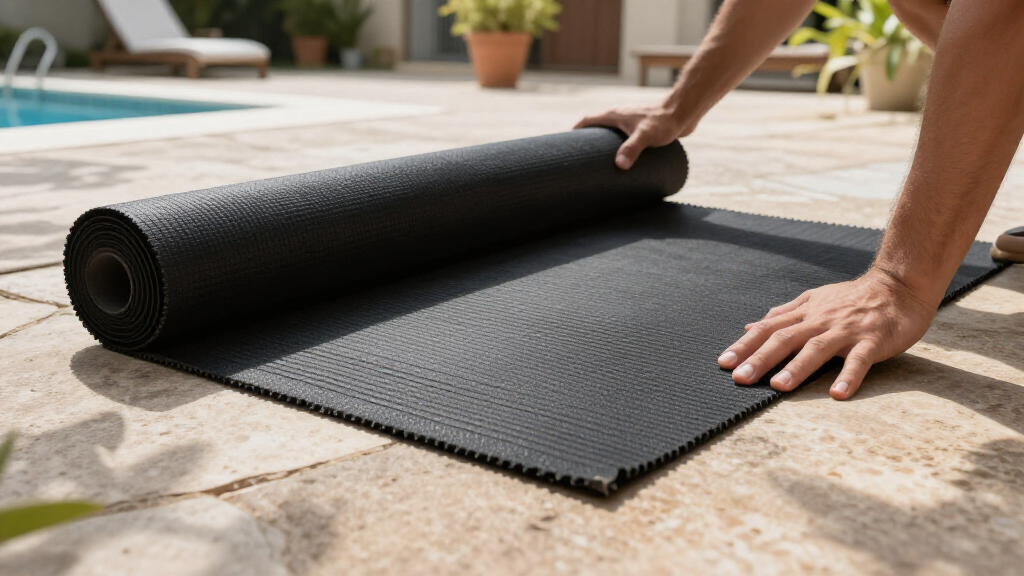 anti slip outdoor walkway mat roll heavy duty