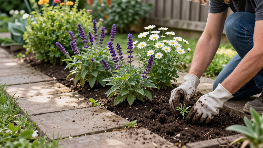 best garden border plants