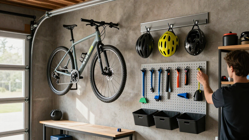 garage wall organizers tools sports gear