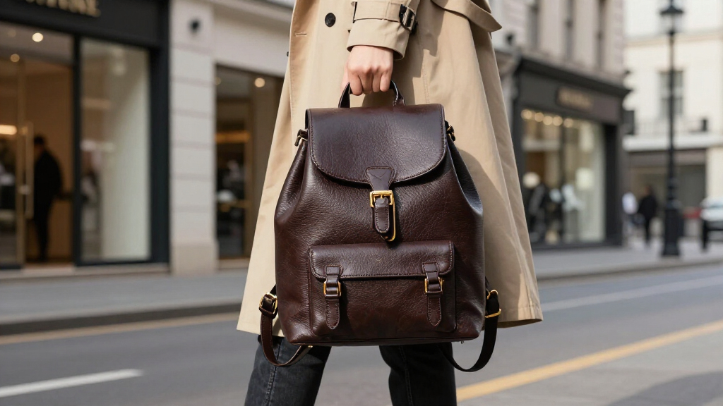 luxury leather backpacks