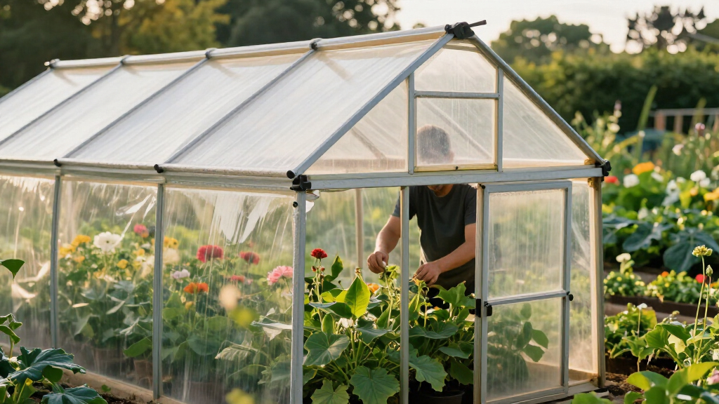 hoop house greenhouse kit