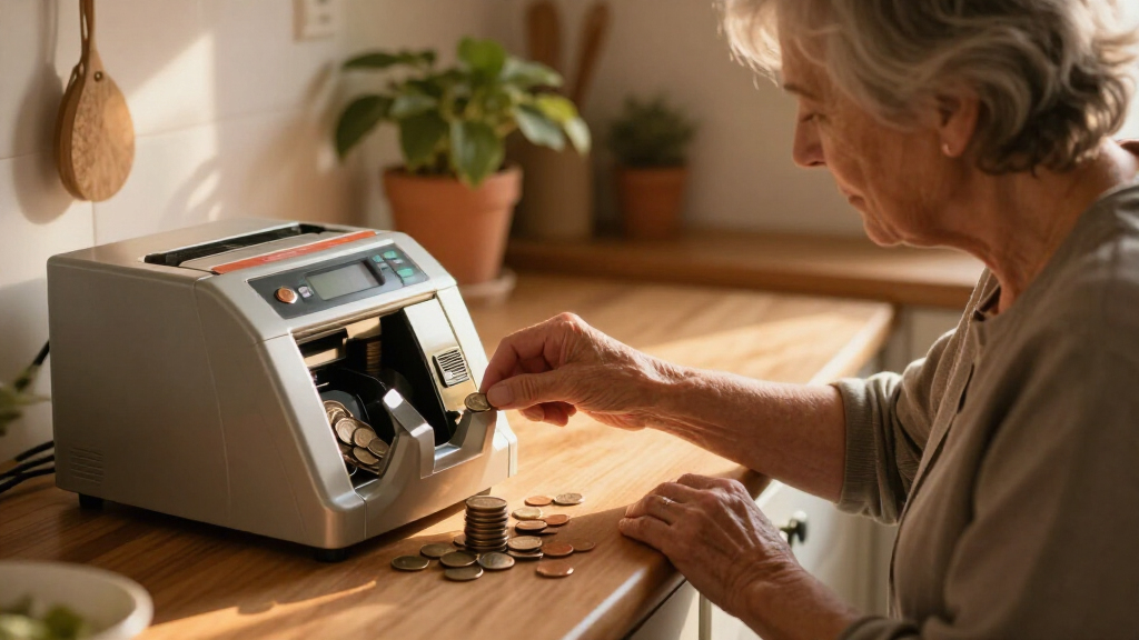 automatic coin counter for retirees