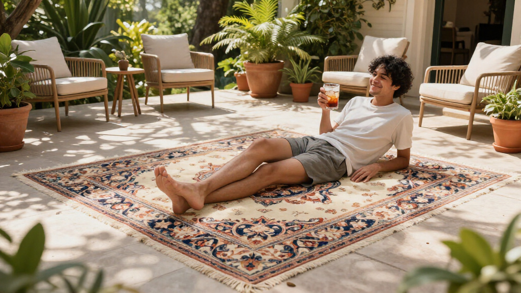 best luxury outdoor rug 10x14