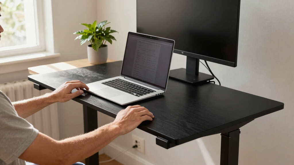 ergonomic standing desk converters