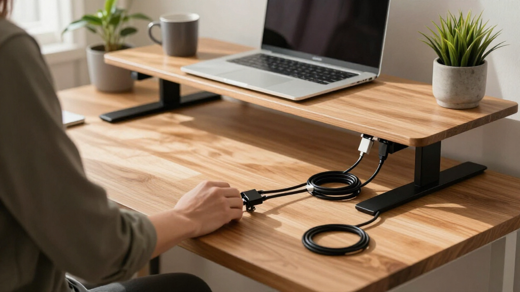 best standing desks with cable management