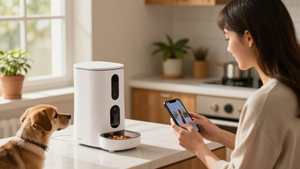 best smart pet feeder with camera