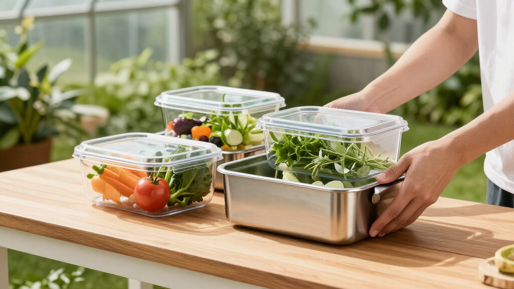 outdoor kitchen storage containers