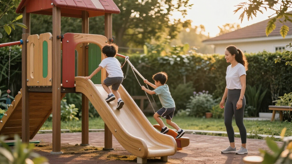premium outdoor play equipment sets