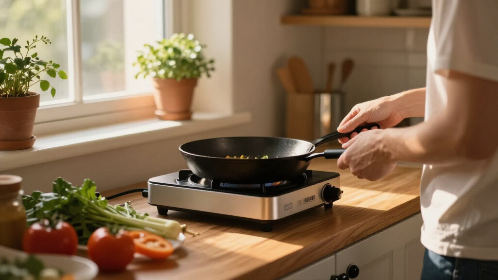 commercial induction burner for small kitchens