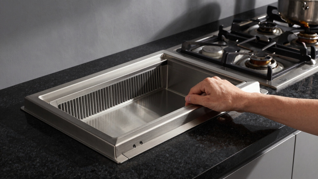 best retractable downdraft vent