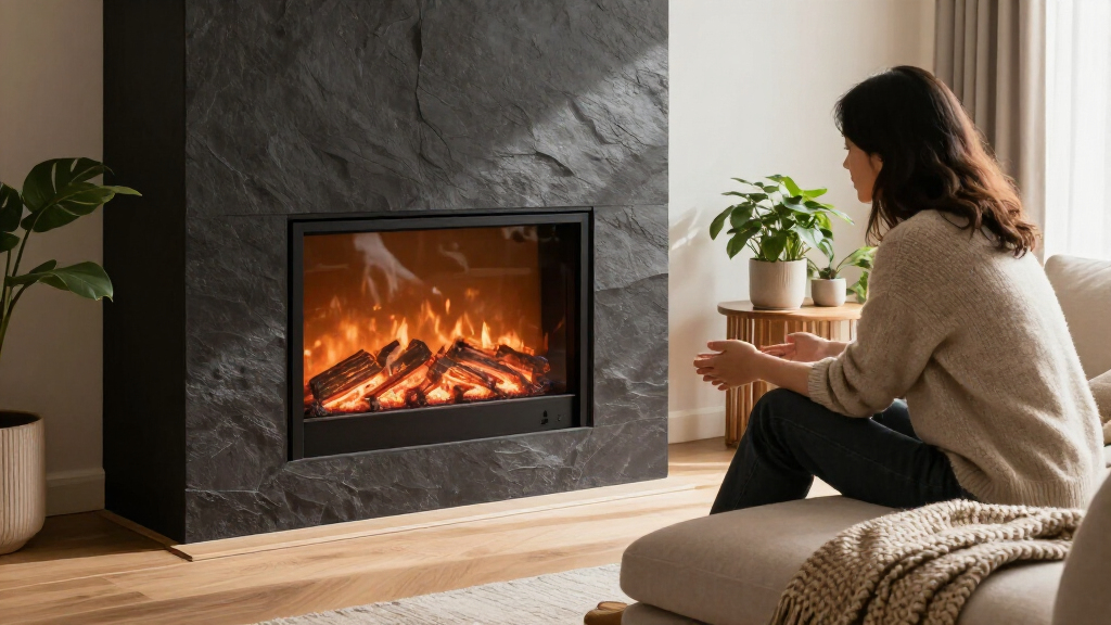 indoor electric fireplaces