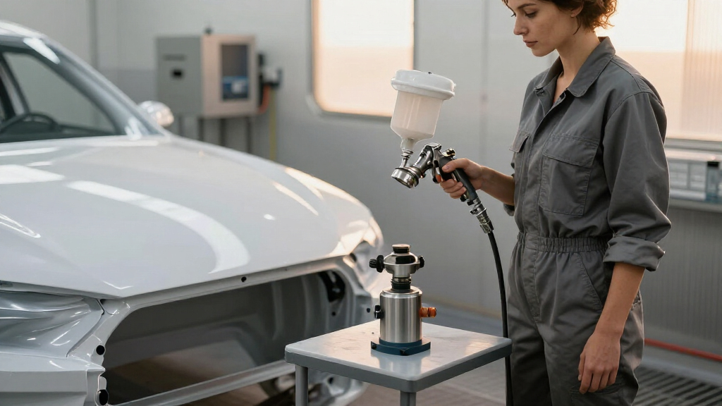 hvlp turbine system for automotive primer