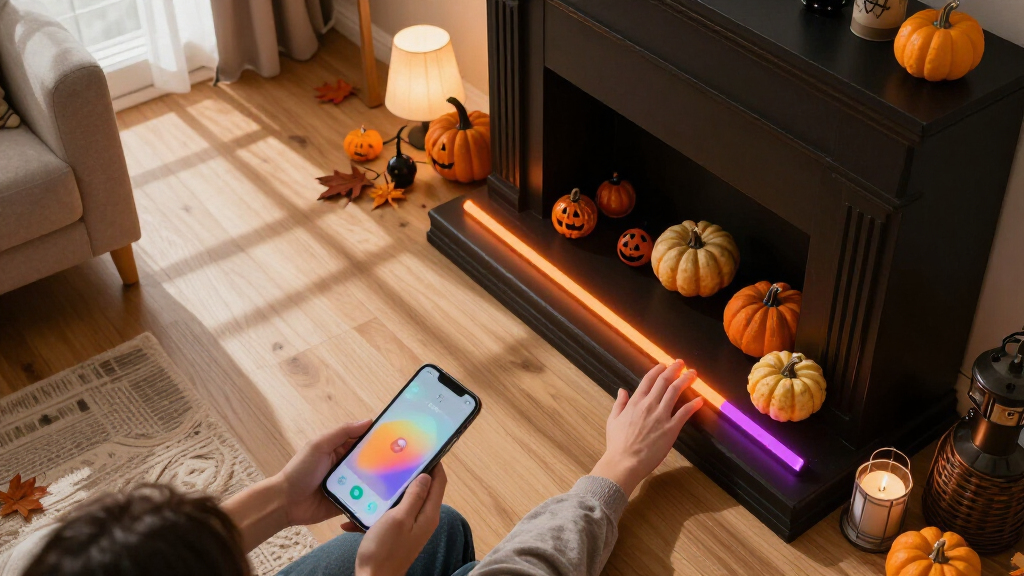 smart light strips for Halloween