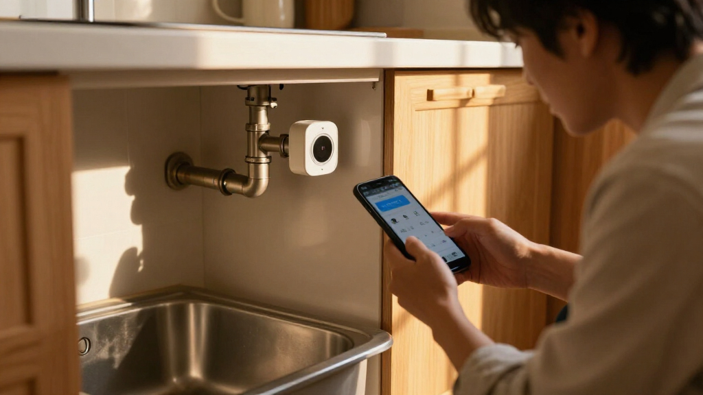 freeze and leak detector for plumbing
