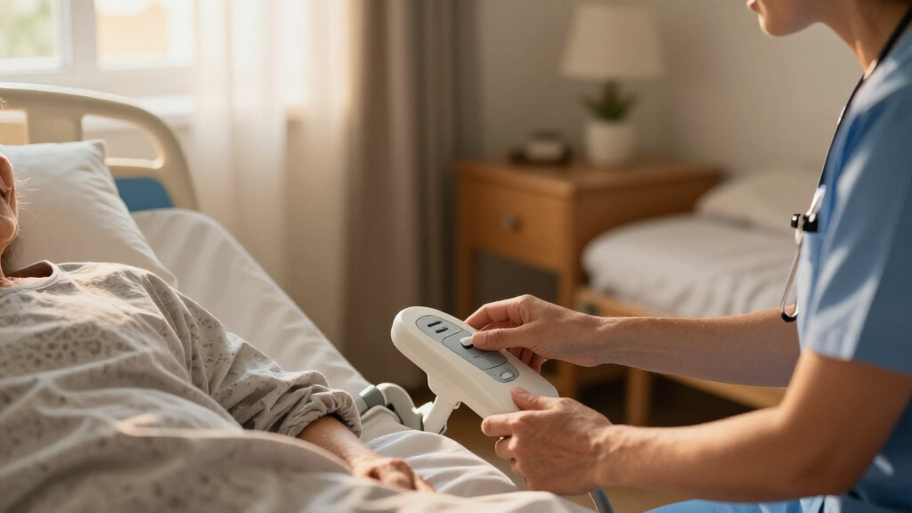 best hospital beds with easy caregiver controls