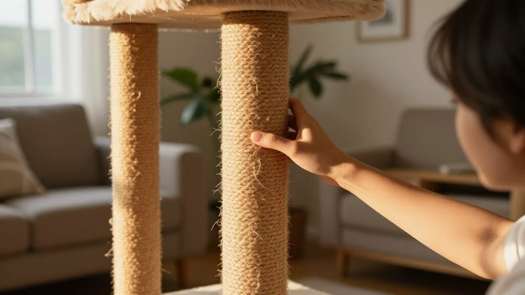 cat scratching post tower heavy duty