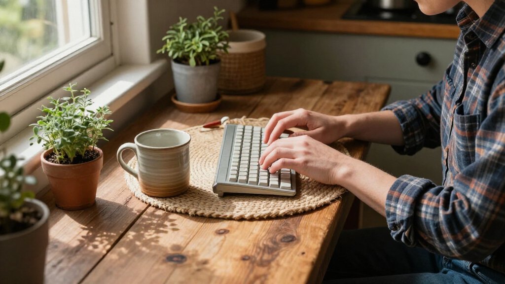 farmhouse desk accessories