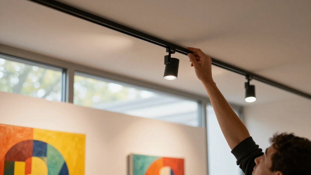 best high CRI track lighting for artwork