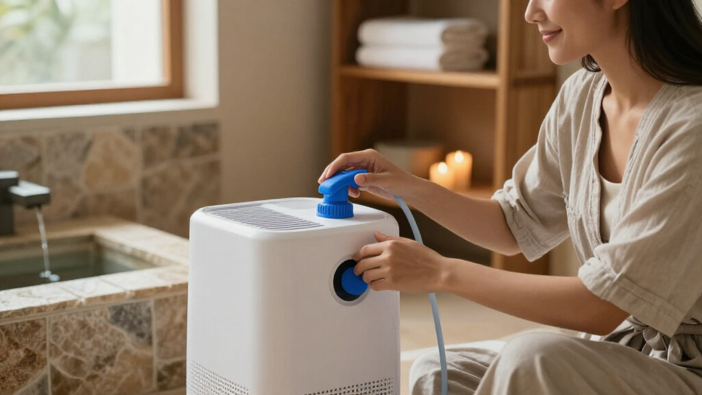 best dehumidifier with pump for spa basement