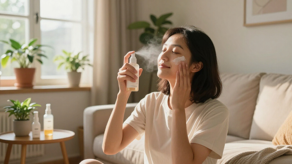 antioxidant mist for light therapy