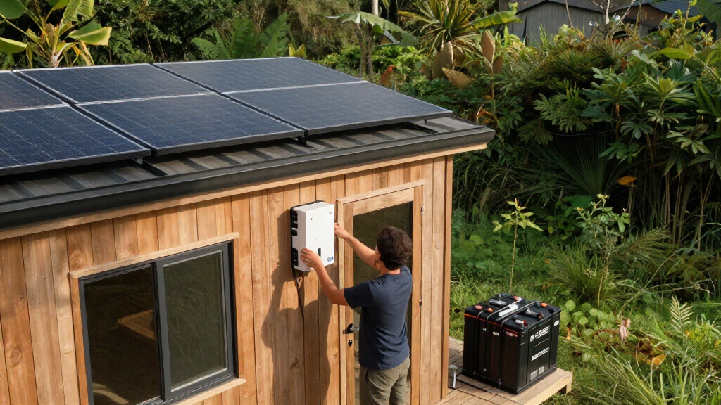 off grid power setup for tiny homes