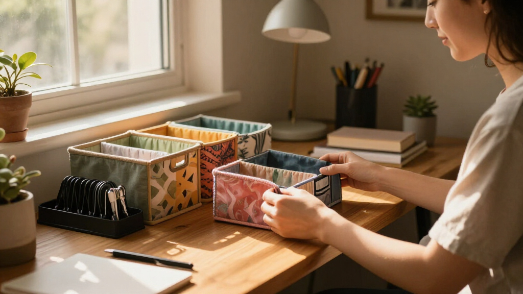 desk organization and storage solutions
