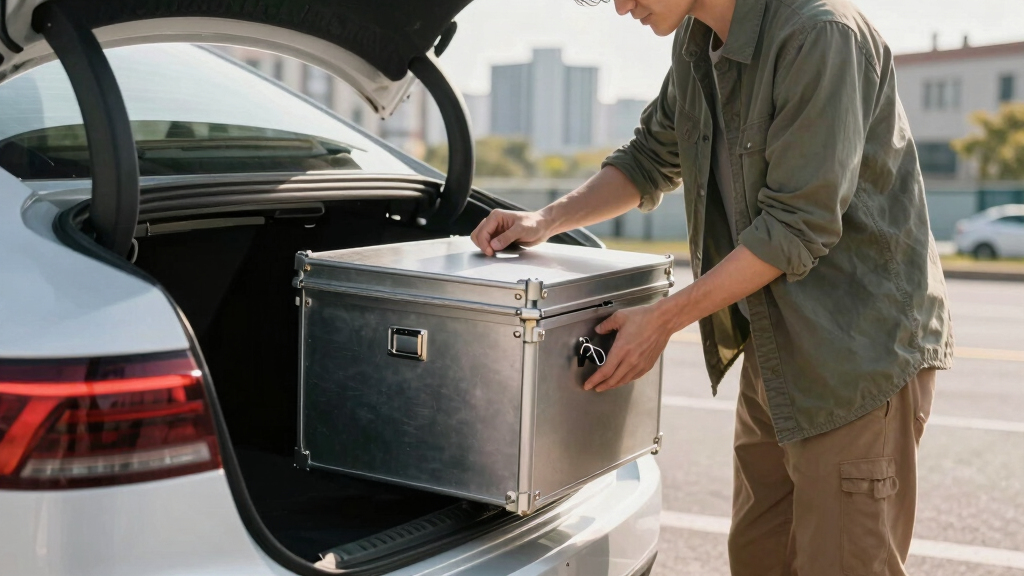 best lockable car storage box for hotel nights on city-to-city road trips