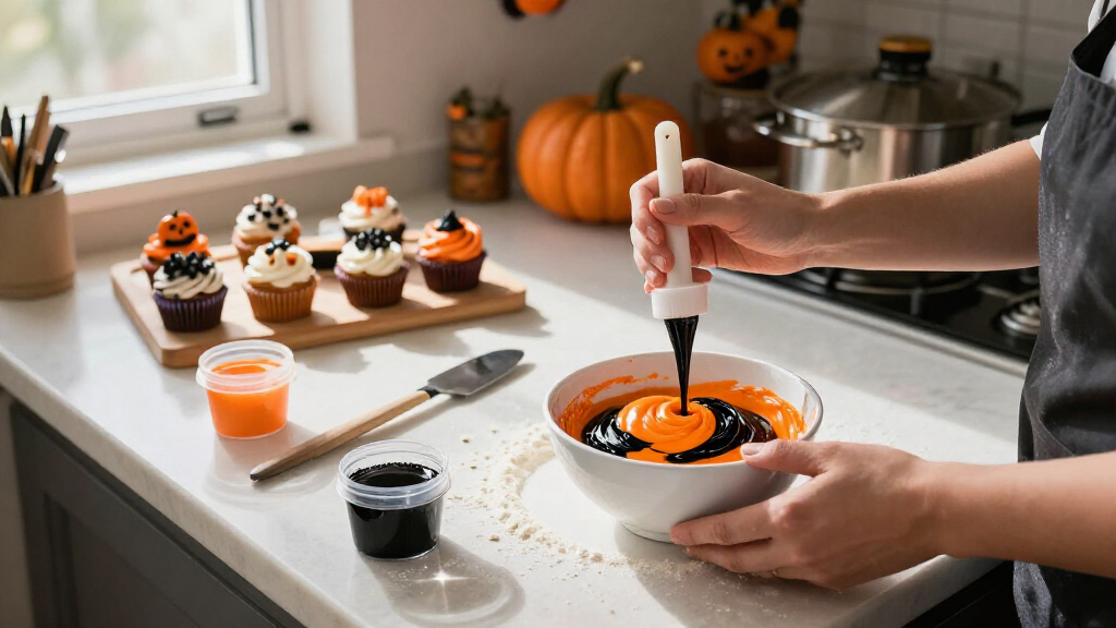 Halloween food coloring gels