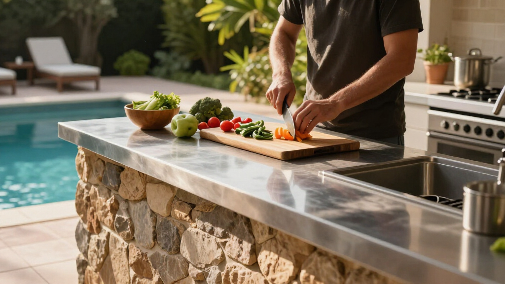 outdoor kitchen islands
