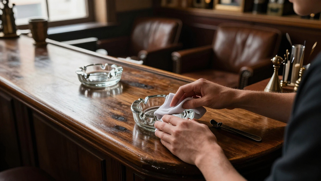 best vintage glass ashtrays